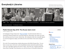 Tablet Screenshot of everybodyslibraries.com